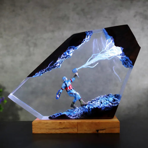 Captain America Lamp